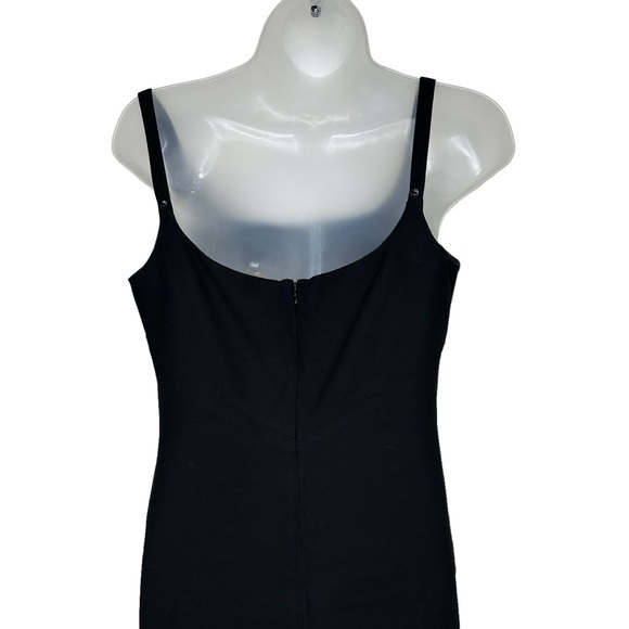 Kay Unger Dress Womens Sleeveless Knee Length Lined Black 10 - Picture 8 of 12